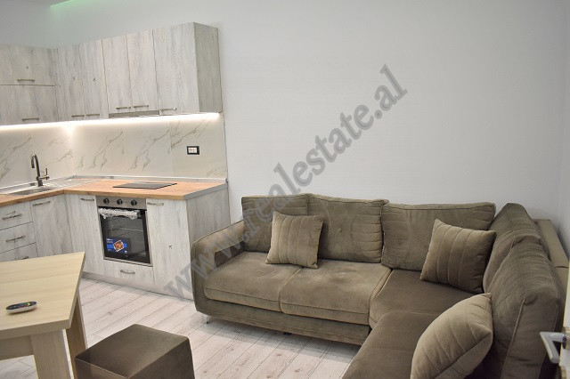 &nbsp;

Apartment for rent at the end of Hoxha Tahsim street, in Tirana.
It is located on the 1st